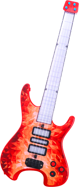 Изображение товара Музыкальная игрушка Zabiaka Гитара. Рок звезда 969B / 10613137 (красный)