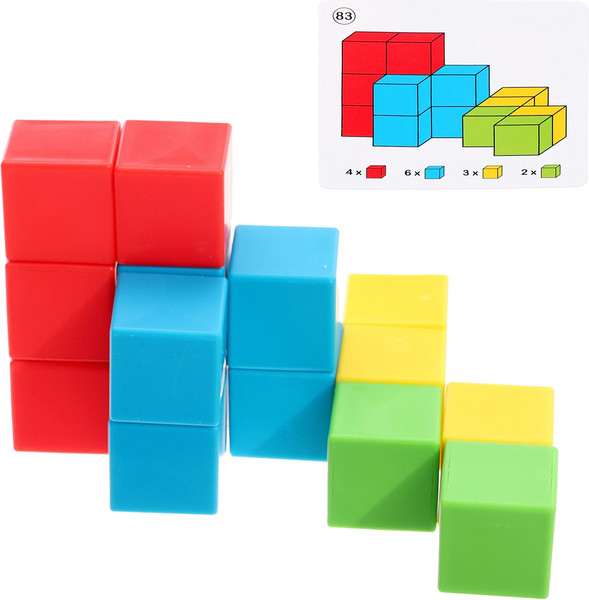 Изображение товара Развивающий игровой набор Zabiaka IQ Логик-кубики / 10385247