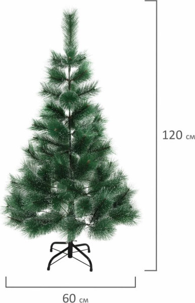 Изображение товара Ель искусственная Золотая сказка Пушистая / 592043 (120см, зеленый)