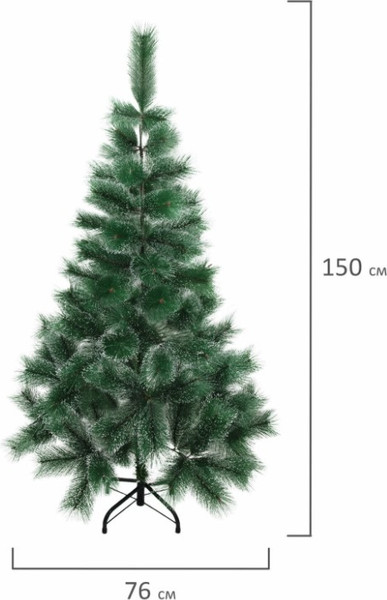 Изображение товара Ель искусственная Золотая сказка Пушистая / 592044 (150см, зеленый)