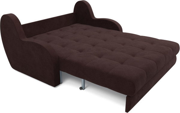 Изображение товара Диван Mebel-Ars Аккордеон Барон ППУ 155x200 (велюр шоколад HB-178/16)