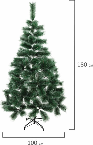 Изображение товара Ель искусственная Золотая сказка Пышная / 592051 (180см, зеленый)