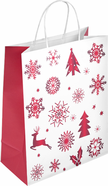 Изображение товара Набор пакетов подарочных Золотая сказка Winter Kraft / 591960 (10шт)