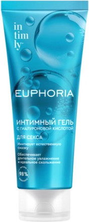 Изображение товара Лубрикант-гель Intimly Euphoria с гиалуроновой кислотой (75мл)