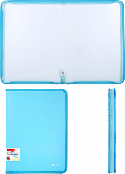 Изображение товара Папка для бумаг Brauberg Pastel / 271970 (аквамарин)