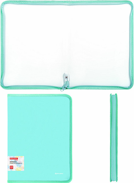 Изображение товара Папка для бумаг Brauberg Pastel / 271973 (мятный)
