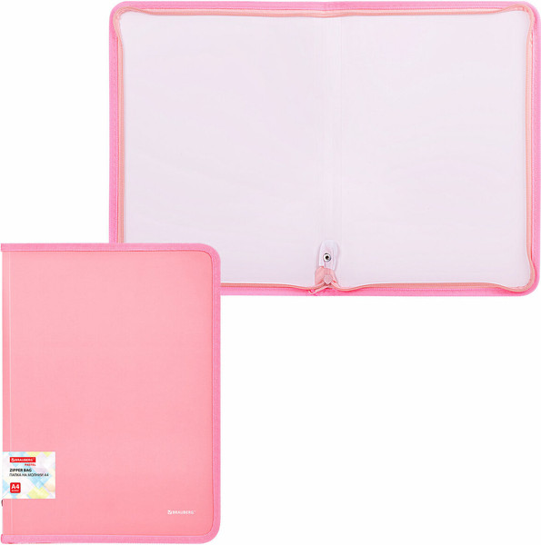 Изображение товара Папка для бумаг Brauberg Pastel / 271972 (персиковый)