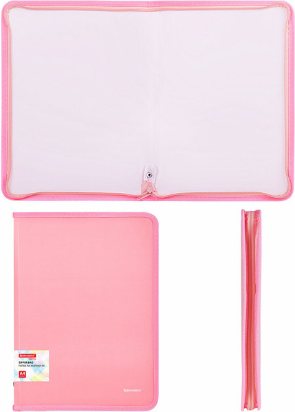 Изображение товара Папка для бумаг Brauberg Pastel / 271972 (персиковый)