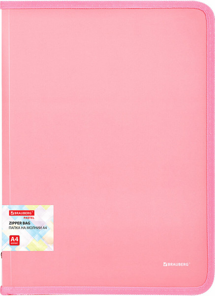 Изображение товара Папка для бумаг Brauberg Pastel / 271972 (персиковый)