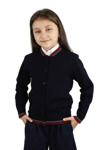 Изображение товара Кофта детская Polesie 0С2046-Д43 (р.134,140-64, морской синий)