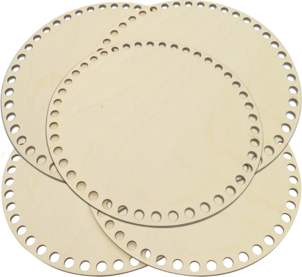 Изображение товара Набор заготовок для творчества Brauberg Hobby. Донышки для вязания / 665315 (5шт)