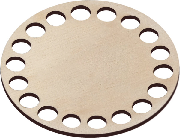 Изображение товара Набор заготовок для творчества Brauberg Hobby. Донышки для вязания / 665316 (10шт)