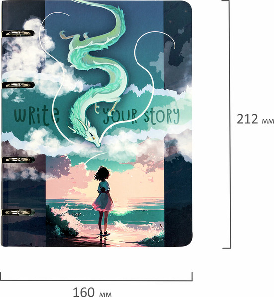 Изображение товара Тетрадь Brauberg Anime / 404733 (120л)