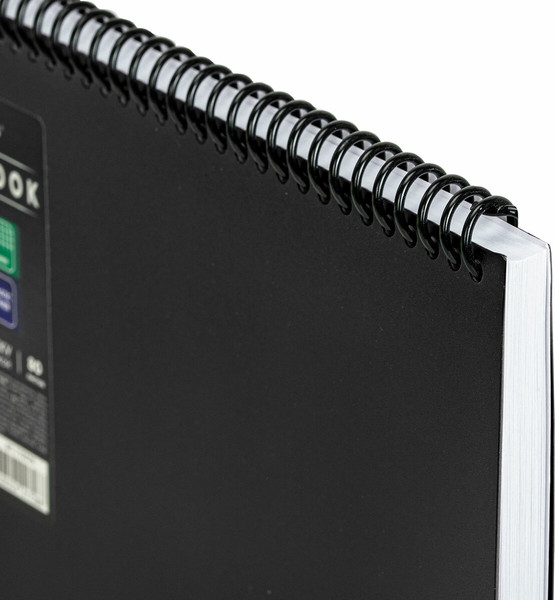 Изображение товара Блокнот Brauberg Metropolis / 115577 (80л, черный)