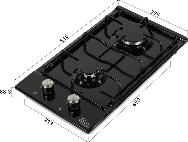 Изображение товара Газовая варочная панель Making Oasis Everywhere P-MEBGD