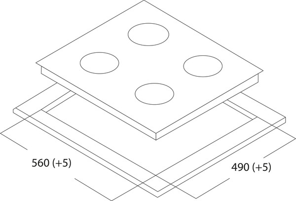 Изображение товара Газовая варочная панель Making Oasis Everywhere P-GEB
