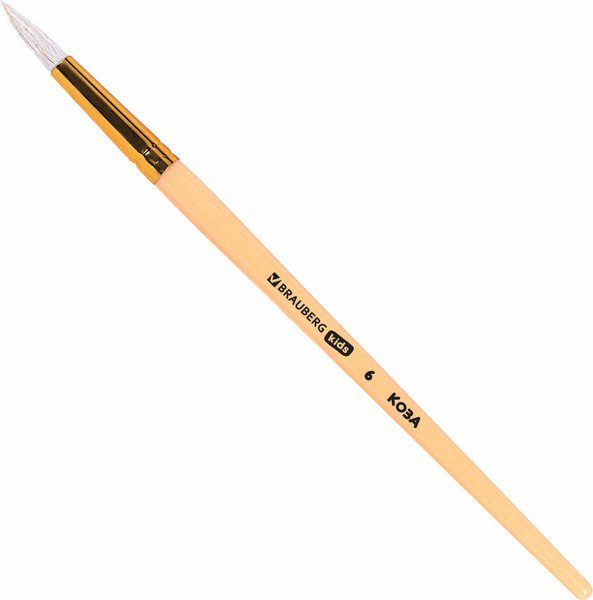 Изображение товара Набор кистей Brauberg Kids / 201080 (5шт)