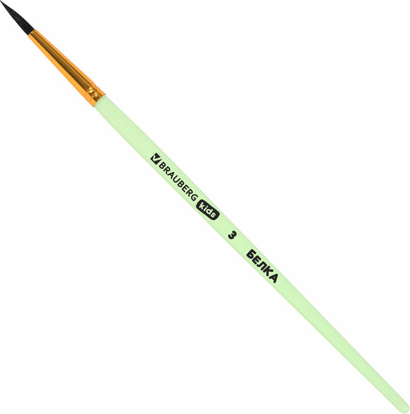 Изображение товара Набор кистей Brauberg Kids / 201080 (5шт)