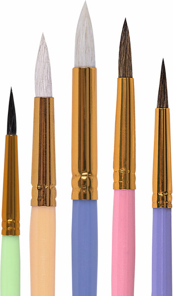 Изображение товара Набор кистей Brauberg Kids / 201080 (5шт)