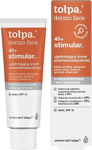 Изображение товара Крем для лица Tolpa Dermo Face Stimular 40+ против морщин SPF 15 (40мл)