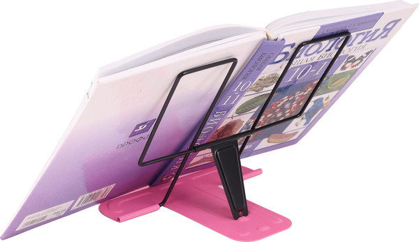 Изображение товара Подставка для книг Brauberg Line / 238215 (розовый)