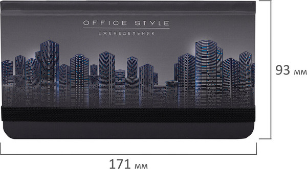 Изображение товара Еженедельник Brauberg Night City / 114575 (64л)