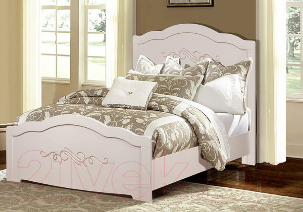 Изображение товара Полуторная кровать ФорестДекоГрупп Ника 120 (cветлый)