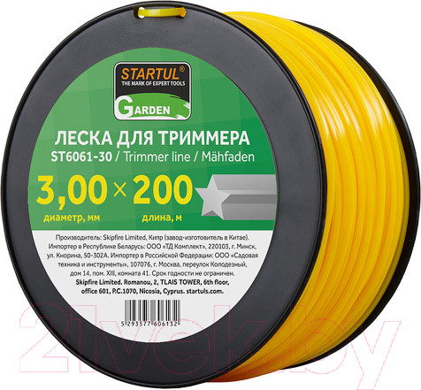 Изображение товара Леска для триммера Startul ST6061-30