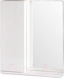 Изображение товара Шкаф с зеркалом для ванной СанитаМебель Ларч 11.600 (левый)