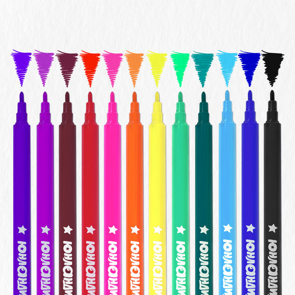 Изображение товара Фломастеры Юнландия Классные! / 152478 (12цв)