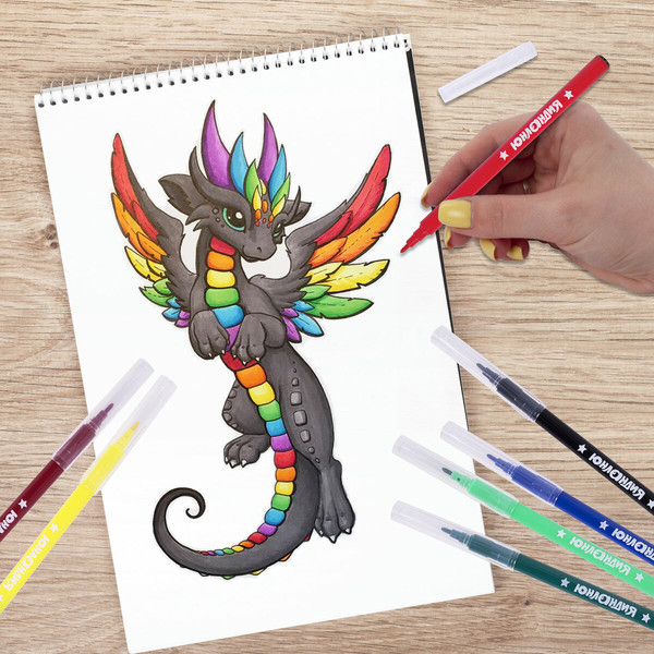 Изображение товара Фломастеры Юнландия Классные! / 152478 (12цв)