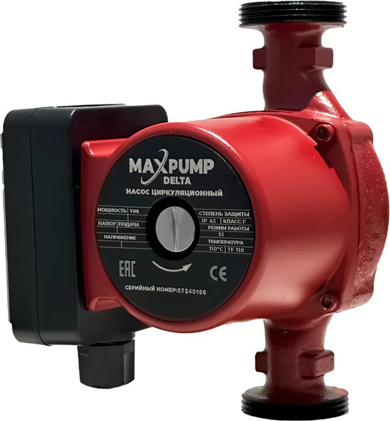 Изображение товара Циркуляционный насос Maxpump Delta 25/4-180