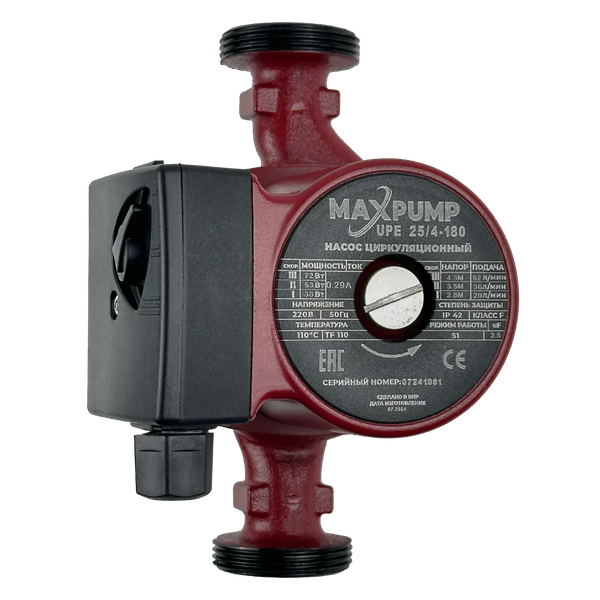 Изображение товара Циркуляционный насос Maxpump UPE 25/4-180
