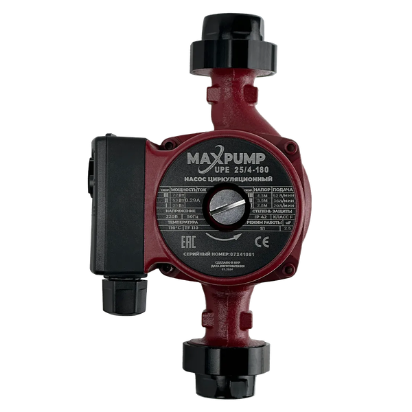 Изображение товара Циркуляционный насос Maxpump UPE 25/4-180