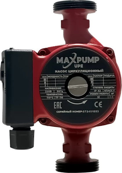 Изображение товара Циркуляционный насос Maxpump UPE 25/6-130
