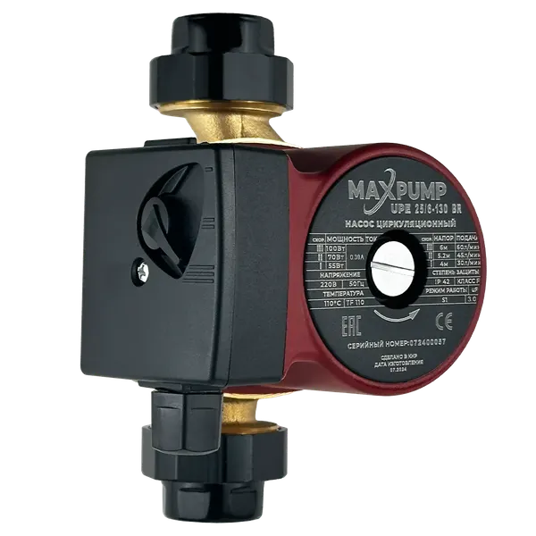 Изображение товара Циркуляционный насос Maxpump UPE 25/6-130 BR