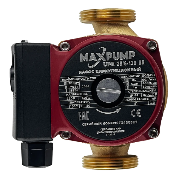 Изображение товара Циркуляционный насос Maxpump UPE 25/6-130 BR