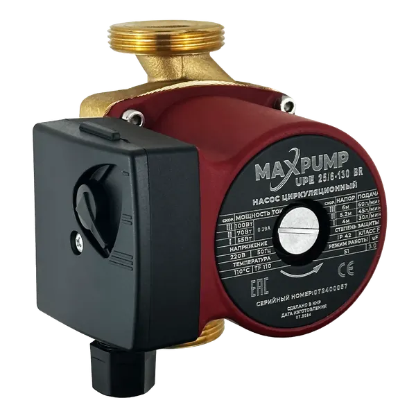 Изображение товара Циркуляционный насос Maxpump UPE 25/6-130 BR