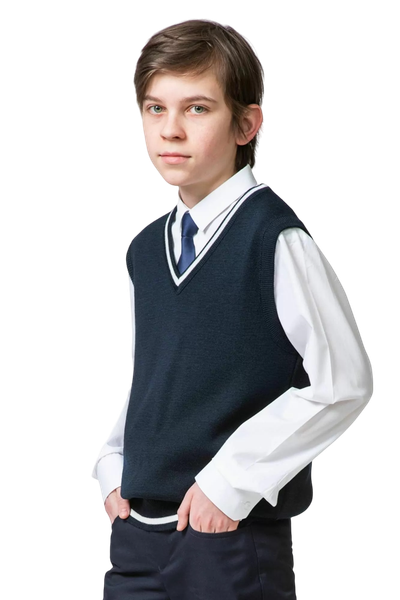 Изображение товара Жилет детский Polesie 3С3163-Д43 (р.170,176-88, темно-синий)