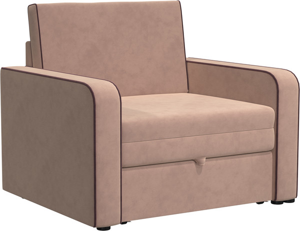 Изображение товара Кресло-кровать Bravo Мебель Марлин 800 Стандарт 1 вариант (пудра/винный)
