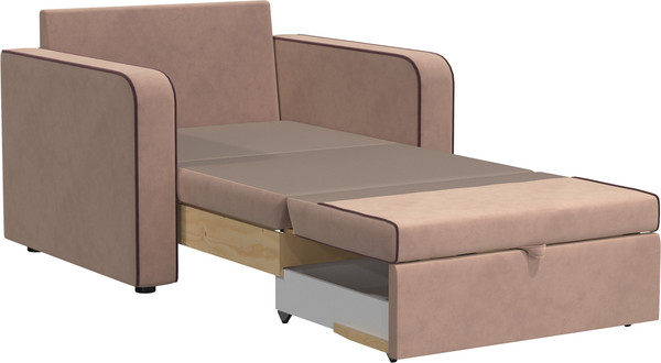 Изображение товара Кресло-кровать Bravo Мебель Марлин 800 Стандарт 1 вариант (пудра/винный)