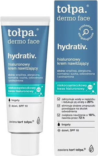 Изображение товара Крем для лица Tolpa Dermo Face Hydrativ увлажняющий SPF10 (40мл)
