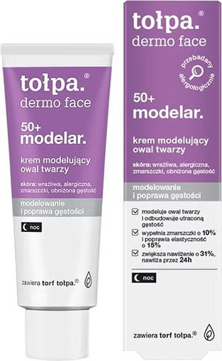 Изображение товара Крем для лица Tolpa Dermo Face Modelar 50+ моделирующий ночной (40мл)