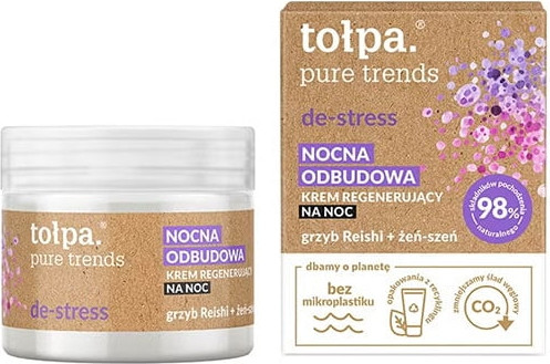 Изображение товара Крем для лица Tolpa Pure Trends De-Stress антиоксидантный ночной (50мл)