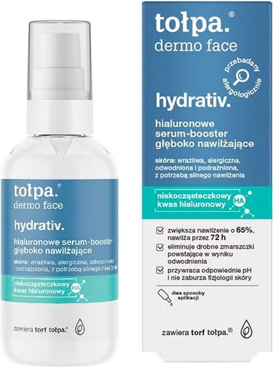 Изображение товара Сыворотка для лица Tolpa Dermo Face Hydrativ гиалуроновая сыворотка-бустер увлажняющая (75мл)