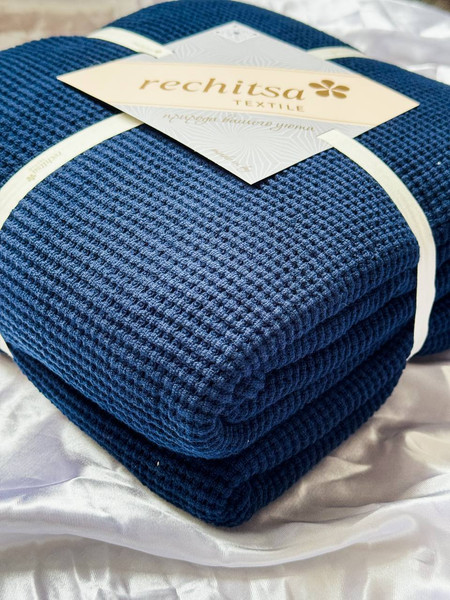 Изображение товара Плед Речицкий текстиль Бисер 160х200 / 3о429.088ж1 (синий)