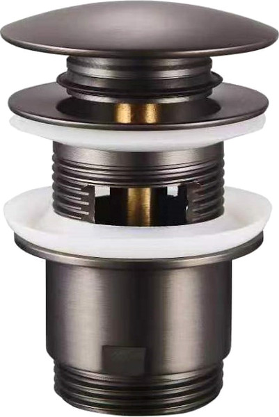 Изображение товара Донный клапан Rose RS01T (графит)