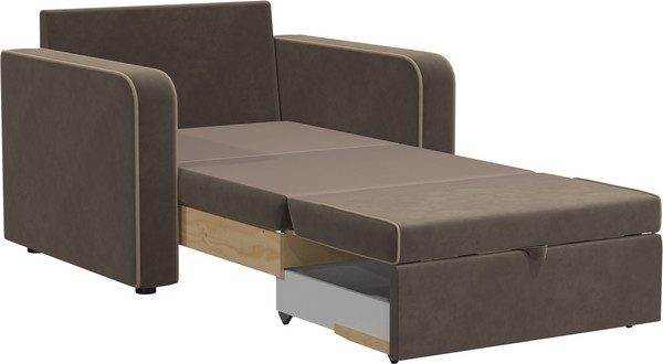 Изображение товара Кресло-кровать Bravo Мебель Марлин 800 Стандарт 4 вариант (капучино/бежевый)