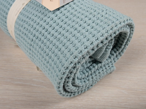 Изображение товара Полотенце Речицкий текстиль Бисер вафля 60х140 / 3о422.080ж1 (мятный)