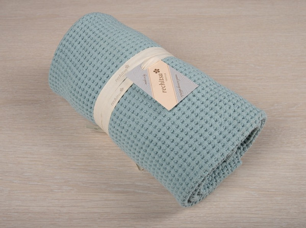 Изображение товара Полотенце Речицкий текстиль Бисер вафля 60х140 / 3о422.080ж1 (мятный)